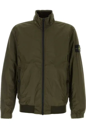 Stone Island Chaqueta bómber con cremallera