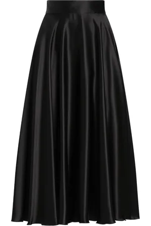 Dolce & Gabbana Falda midi de seda