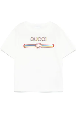 Gucci Camiseta con logo estampado