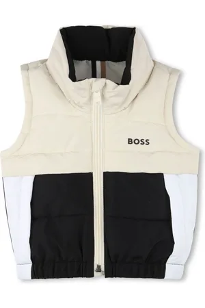 HUGO BOSS Plumífero con logo estampado