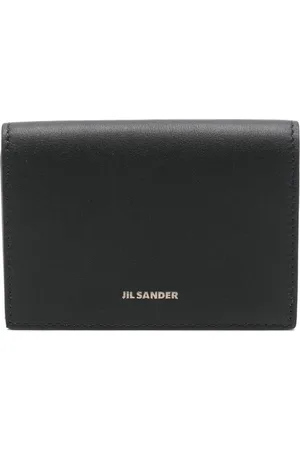 Jil Sander Tarjetero con sello del logo