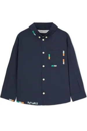 Palm Angels Camisa con logo bordado