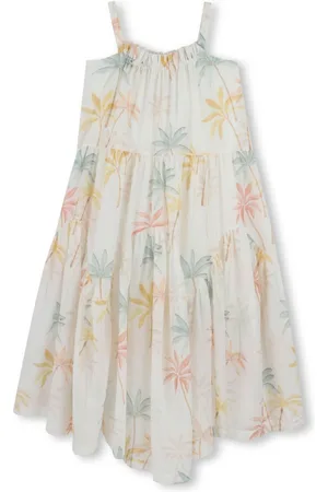 Chloé Vestido con estampado de palmeras