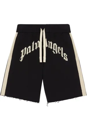 Palm Angels Pantalones cortos de deporte con logo