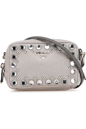 Prada Bandolera Camera nini en denim con apliques 2000-2024