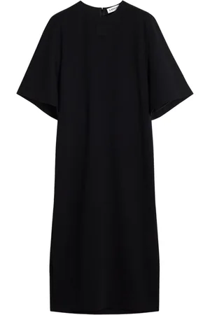 Lanvin Vestido midi fruncido