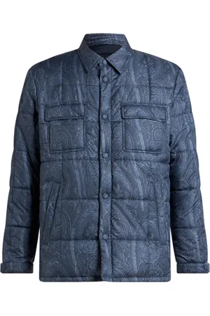 Etro Sobrecamisa acolchada con diseño estampado