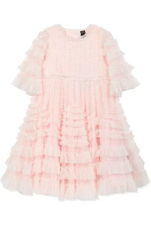 Needle & Thread Vestido con volantes