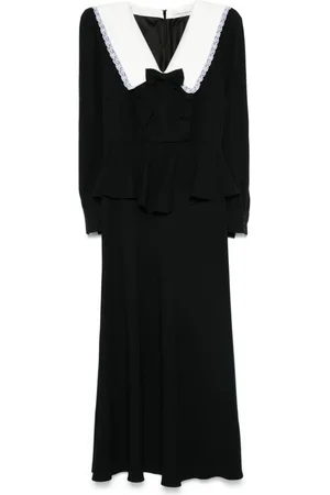 Alessandra Rich Vestido midi Envers