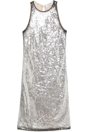 The Attico Vestido corto con lentejuelas