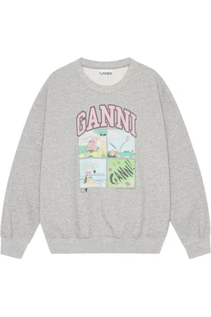 Ganni Sudadera estampada