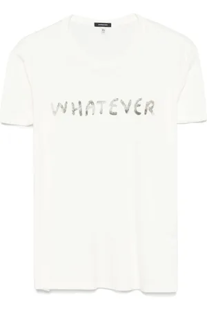 R13 Camiseta con estampado Whatever