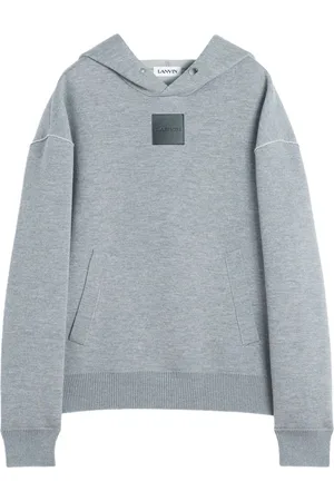 Lanvin Sudadera con capucha y parche del logo