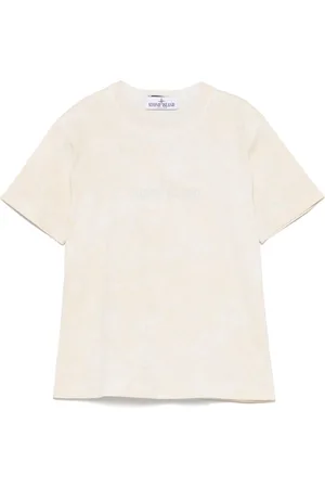 Stone Island Camiseta con logo estampado