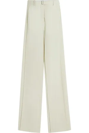 Lanvin Pantalones con cinturón