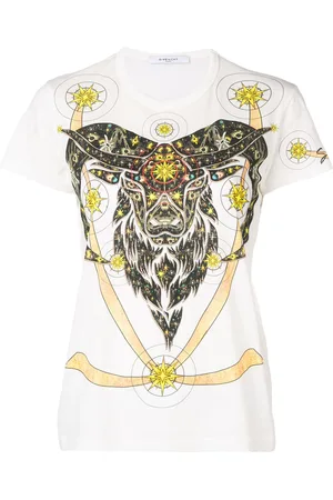 Givenchy Camiseta con estampado de cabra