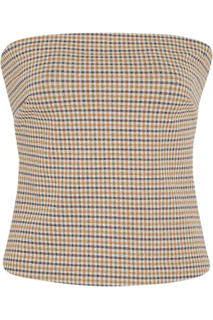 ROSETTA GETTY Top a cuadros