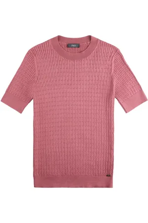 FAY Camiseta de punto de ochos