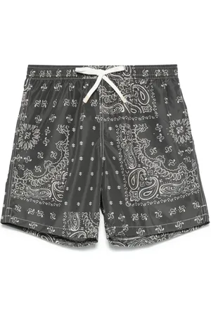 ELEVENTY Bañador con estampado de cachemira
