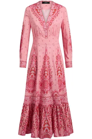 Etro Vestido midi estampado