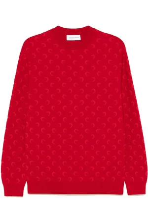 Marine Serre Jersey con luna en jacquard