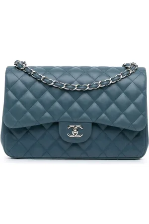 CHANEL Bolso de hombro jumbo con solapa doble 2012-2013