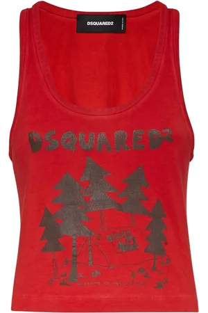 Dsquared2 Camiseta sin mangas con estampado gráfico