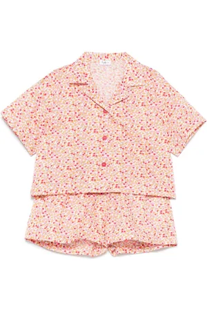 Il gufo Conjunto con motivo floral