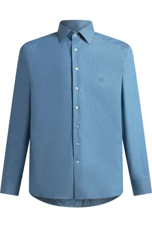 Etro Camisa con motivo Pegaso