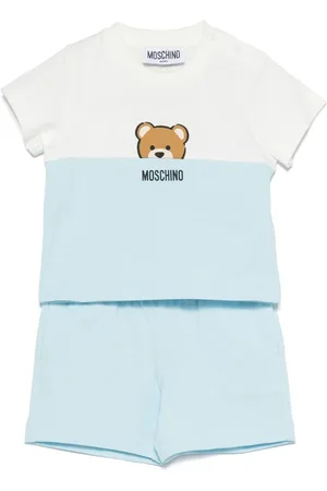 Moschino Conjunto con logo estampado