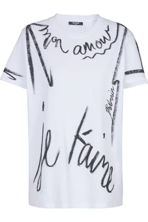 Balmain Camiseta con estampado Je T
