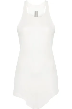 Rick Owens Top de canalé fino