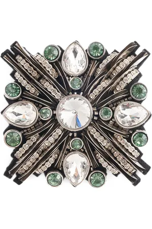 AREA Broche con detalles de cristales