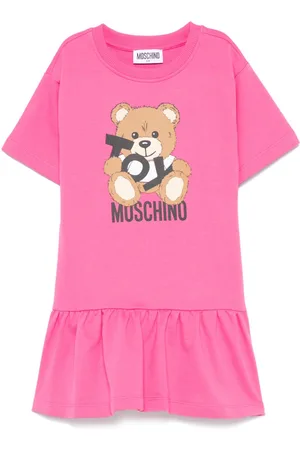 Moschino Vestido con motivo Teddy Bear
