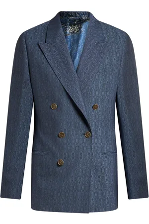 Etro Blazer con doble botonadura