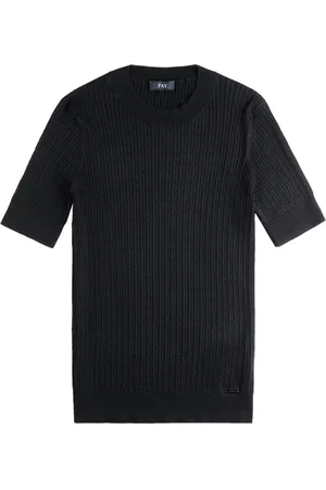FAY Camiseta de punto de ochos