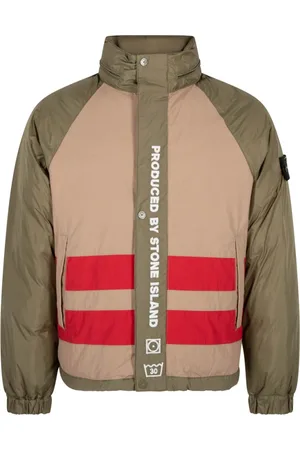 Supreme Plumífero Olive reversible de x Stone Island