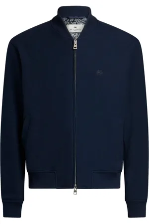 Etro Chaqueta bómber con bordado Pegaso