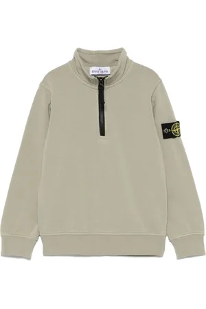 Stone Island Jersey con distintivo Compass