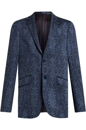 Etro Blazer con estampado de cachemira