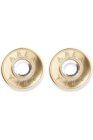 AREA Pendientes Crystal Button