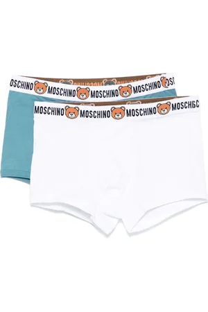 Moschino Pack de 2 bóxeres con logo en la cinturilla