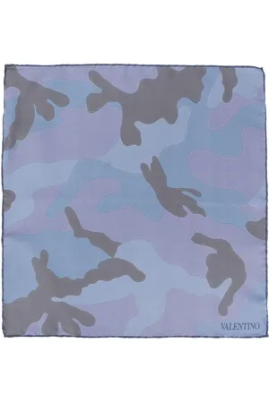 VALENTINO GARAVANI Bufanda con motivo militar