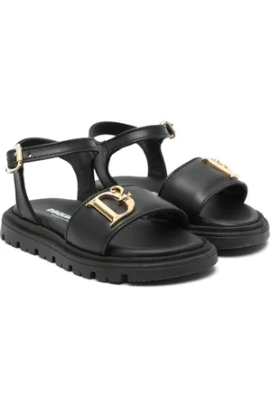 Dsquared2 Sandalias con placa del logo