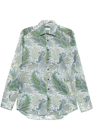 Etro Camisa con estampado de cachemira