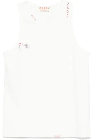 Marni Top con logo bordado