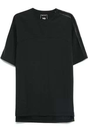 Y-3 Camiseta 3-Stripes de malla