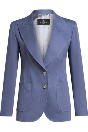 Etro Blazer con motivo de cachemira