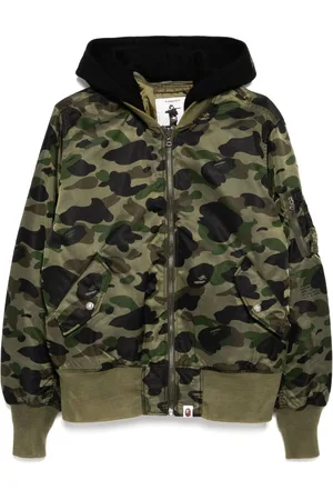 A Bathing Ape Chaqueta bómber con estampado gráfico