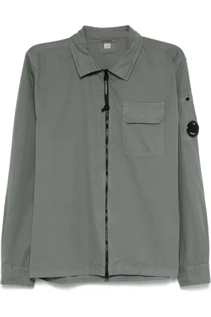 C.P. Company Sobrecamisa con detalle Lens
